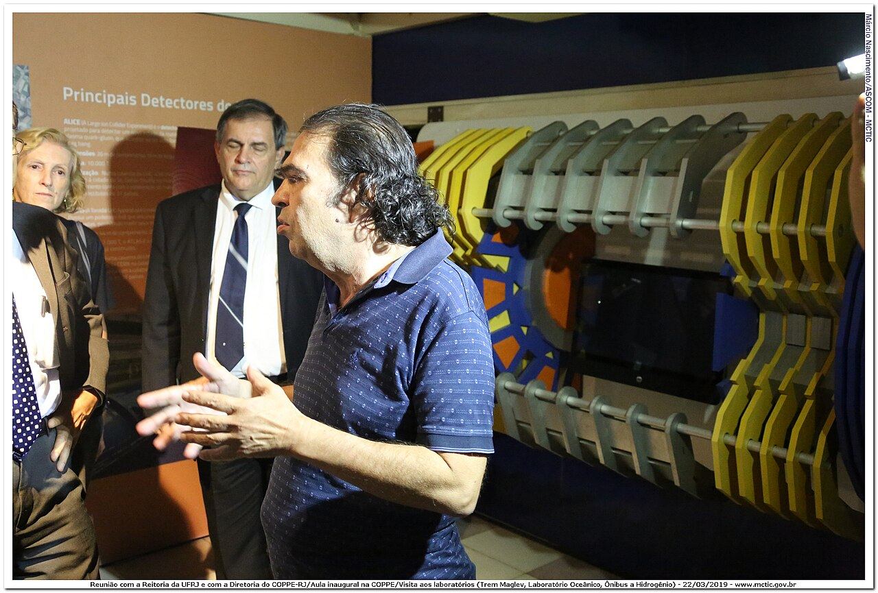 Laboratórios da Coppe · visita técnica